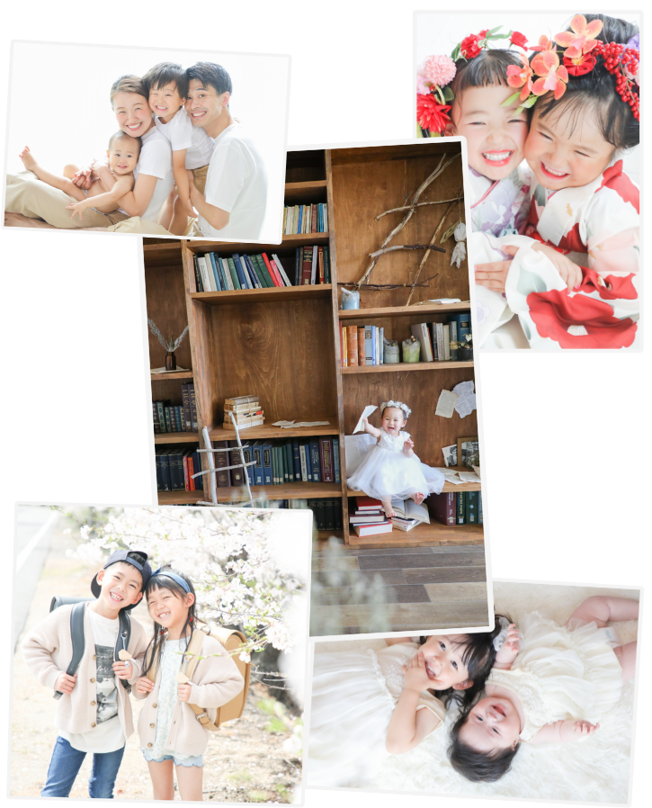 三重 四日市の写真館 Cuddly|家族のための一軒家貸切フォトスタジオ